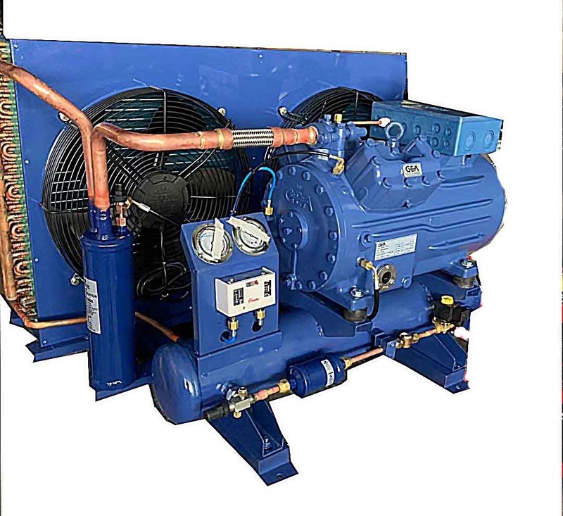 Silent Cold Storage Room Freezer Room 40HP AC Refrigeration Equipment