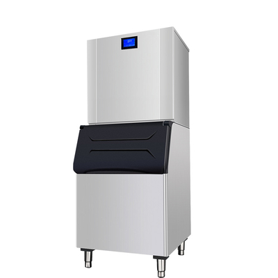 320KG 700Pound Food Grade Stainless Steel Commercial Quiet Cube Nugget Pop Machine Ice Makers In Tube For Restaurant Home Bars