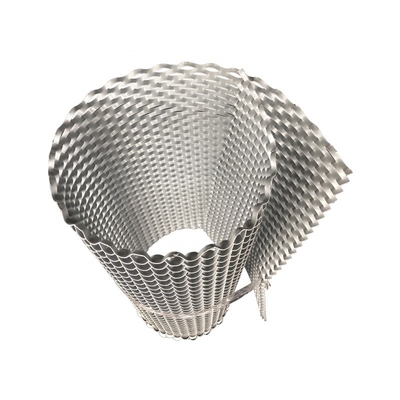 Good Dusts Effect PVC Intercepting Cooling Tower Air Intake Canopy Mesh For Round Cooling Tower