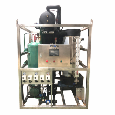 1 ton food storage ice tube machine to keep fresh