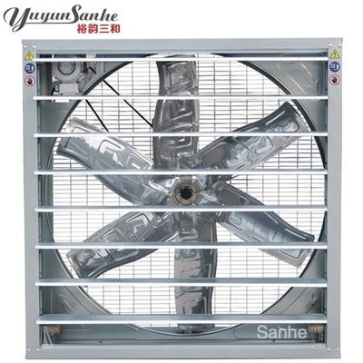 Farms 50 Inch Exhaust Fan Swing Down Hammer Ventilation Fan For Pig House