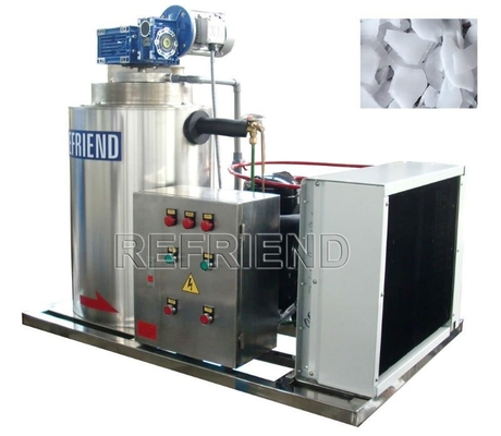 On board seawater flake ice machine for fishing boat flake ice