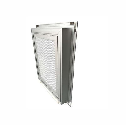 Factory Integrated IP65 Dust Filter Aluminum Rainproof Front Ventilation Filter Canopy For Container