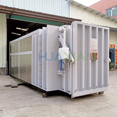 1000kgs/Cycle 15-30mins Lower Temperature Refrigeration Vegetable Vacuum Cooler Agriculture Machinery