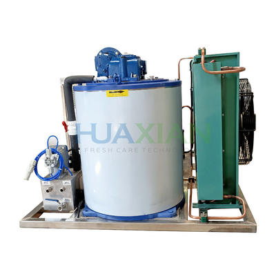 Philippines Fresh Fish Ice Flake Maker, High Quality Shrimp Factory Ice Maker for Sale